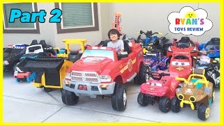 HUGE POWER WHEELS COLLECTIONS Ride On Cars for Kids [upl. by Elizabeth]