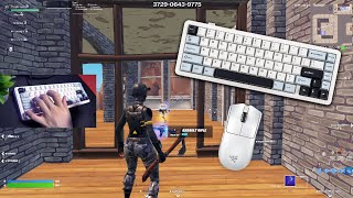 Unboxing AULA F65 Keyboard  Fortnite Keyboard Sounds Gameplay [upl. by Noreh]