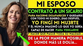 mi MALBADO ESPOSO Contrató a UN SICARIO Para HACERME DESAPARECER Pero ÉL NUNCA IMAGINÓ QUE YO [upl. by Yhtomit622]