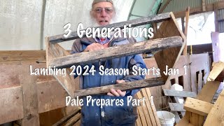 Lambing Season 2024 Dale Prepares Part 1 [upl. by Pardo928]