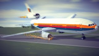 United Airlines Flight 232 CVR Animation  Recreation Besiege [upl. by Maro]