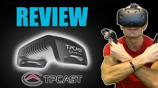 TPCAST REVIEW  SHOULD YOU BUY IT  HTC Vive Wireless Virtual Reality [upl. by Nalaf]