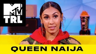 Queen Naija Reveals the Baby Names She is Considering  TRL [upl. by Helban552]