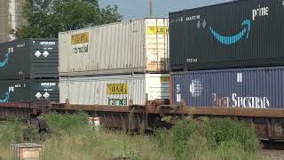 CSX stack train at Cordele GA [upl. by Peltz]