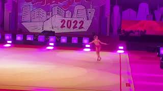 Stiliana Nikolova clubs Gala Euskalgym 2022 [upl. by Jonati]