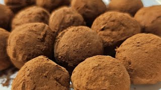 Easy Condensed Milk Truffles [upl. by Acinimod]