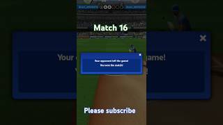 cricketleague challange accepted 1000 games gameplay shorts viralshorts [upl. by Ellerehs998]