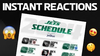 First Look At 2024 Jets Schedule [upl. by Alesig932]