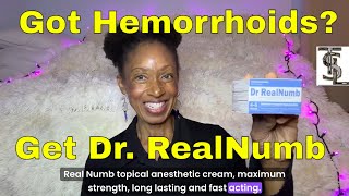 Dr RealNumb Topical Anesthetic Cream With Lidocaine amp Vitamin E [upl. by Lauralee]