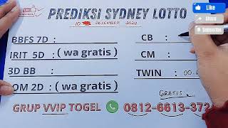 PREDIKSI SDY HARI INI  PREDIKSI SDY 10 DESEMBER 2024  PREDIKSI SDY LOTTO  SDY LOTTO JITU [upl. by Aivitnahs635]