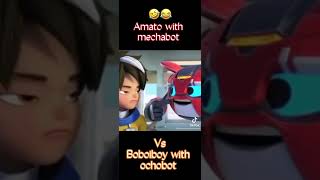 Amato with Mechabot vs Boboiboy with Ochobot 🤣😂 [upl. by Poland]