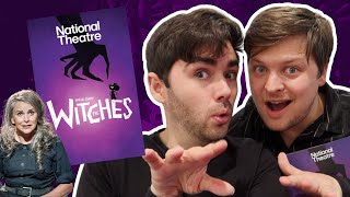 London Theatre Trip THE WITCHES musical at the National Theatre  Roald Dahl [upl. by Rodmun]