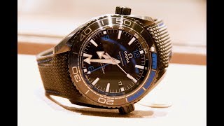 Review Omega Seamaster Planet Ocean quotDeep Blackquot [upl. by Latona]