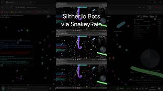 Slitherio Bots Via SnakeyRain [upl. by Joab]