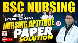 NURSING APTITUDE CLASS FOR BSC NURSING  NURSING APTITUDE PYQ FOR BSC NURSING EXAM  BY VIJAY SIR [upl. by Kilroy]