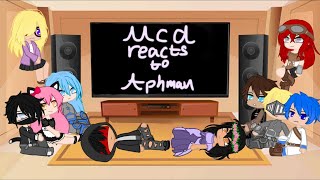 Mcd reacts to Aphmau  first reaction video  Credit Aphmau [upl. by Swartz]