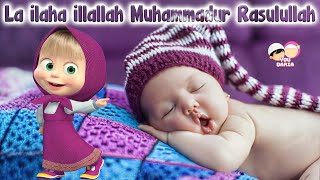 La ilaha illallah Muhammadur Rasulullah Naat amp Beautiful Babies Sleeping  Kids Poem  YouQaria [upl. by Ripp277]