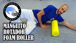 Foam roller ejercicios para el dolor de hombro [upl. by Llacam]