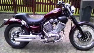 Yamaha Virago 535 Cobra Exhaust custom sound [upl. by Maurer]