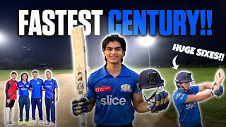 ARYAMAN PAL Scores Fastest T20 CENTURY😍  300 Runs In T20 Match🔥  Day Night Cricket Match [upl. by Llahsram]