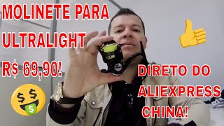 MOLINETE PARA ULTRALIGHT DO ALIEXPRESS CHINA BOM E BARATO [upl. by Frey]