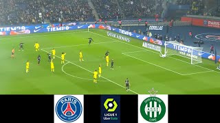 Psg vs Saint Etienne 31  Ligue 1  Psg Live Match Today  Live Football Match Today Online  Fifa [upl. by Andromache]