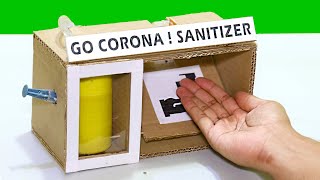 How to make Electric Hand Sanitizer Machine easy way  Science Projects [upl. by Sid954]