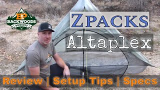 Zpacks AltaPlex Tent Review  Best Backpacking Tent for Hunting [upl. by Ilaw]