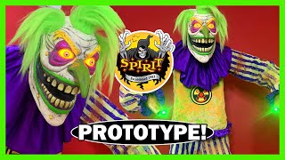 Spirit Halloween PROTOTYPE Nozzles the Clown Showcase amp Comparison  Spirit Halloween 2022 [upl. by Ingeborg]