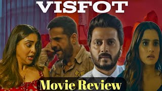 Visfot Movie REVIEW  Ritesh Deshmukh  Fardeen Khan [upl. by Arrik]