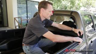 How to Install Gator SR1 Roll Up Tonneau Cover on a Toyota Tacoma [upl. by Novi920]