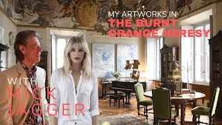 My artworks in a movie with Mick Jagger Elisabeth Debicki Claes Bang and Donald Sutherland [upl. by Ttik370]