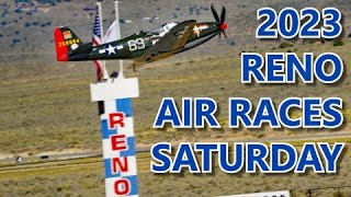 Reno 2023 National Championship Air Races Saturday 16 Sep 2023 Unlimiteds Bardahl Special P63 [upl. by Lanta95]