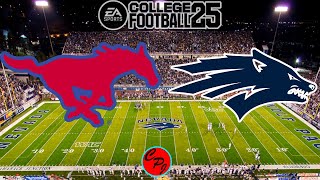 SMU vs Nevada Week 0 College Football 25 SIM [upl. by Goodhen]