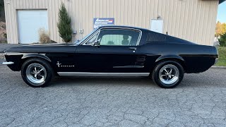 1967 Ford Mustang Fastback Raven Black 289 V8 [upl. by Milinda]