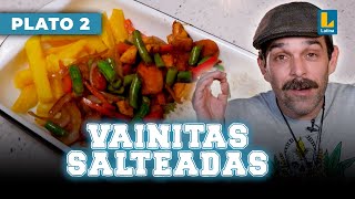 Vainitas salteadas con pollo  El Gran Chef Famosos [upl. by Esiouqrut152]