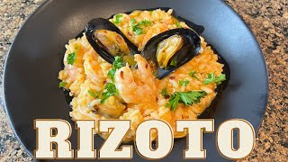 Rizoto  Sekretet e Pregatitjes te Rizotos Me Fruta Deti si ITALIANET  Seafood Rizoto [upl. by Nnyltak589]