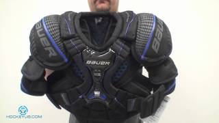 Bauer Supreme One95 Shoulder Pads Review [upl. by Inman530]