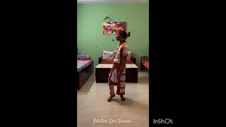 Bharatanatyam Dhyan slokam dance by Ishitva 😊youtubeshorts dancevideo subscribe 🙏🥺❤️ [upl. by Harneen]