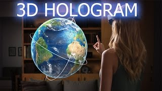 How To Make 3D BIG Hologram Projector [upl. by Pagas]