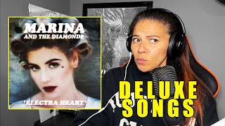 MARINA  Electra Heart Deluxe Songs  Reaction [upl. by Mccurdy]