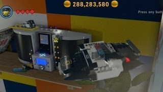 The LEGO Movie Videogame  Golden Instruction Build 7  Flying Police Car Vehicle Showcase [upl. by Hicks]