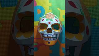 Papercraft✂️Catrina💀🏵️papercraft manualidades art catrina diademuertos halloween mask [upl. by Attennot]