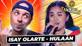 A standing ovation for Isay Olarte for her performance of Hulaan on Tawag ng Tanghalan  REACTION [upl. by Akinirt]