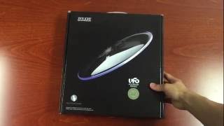 Zetlight UFO ZE8000 96W LED Reef Aquarium Light Unboxing amp First Look [upl. by Llednek409]