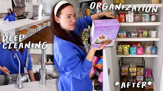 Organizing My Entire Pantry  Deep Cleaning Supplies Haul from Amazon [upl. by Miner]