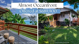 Laupahoehoe Almost Ocean Front Property  Video Walkthrough [upl. by Eikcim]