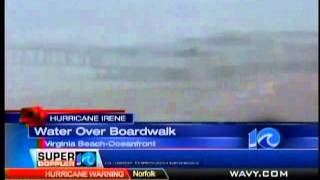 Water over Boardwalk in Virginia Beach [upl. by Amadeo123]