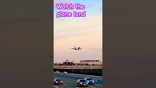 Watch the plane land 2511 [upl. by Hartmann]