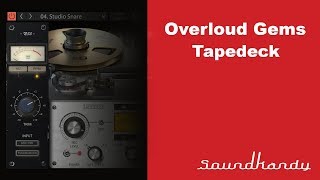 Overloud Gems Tape desk review soundkandy Studio [upl. by Spalding]